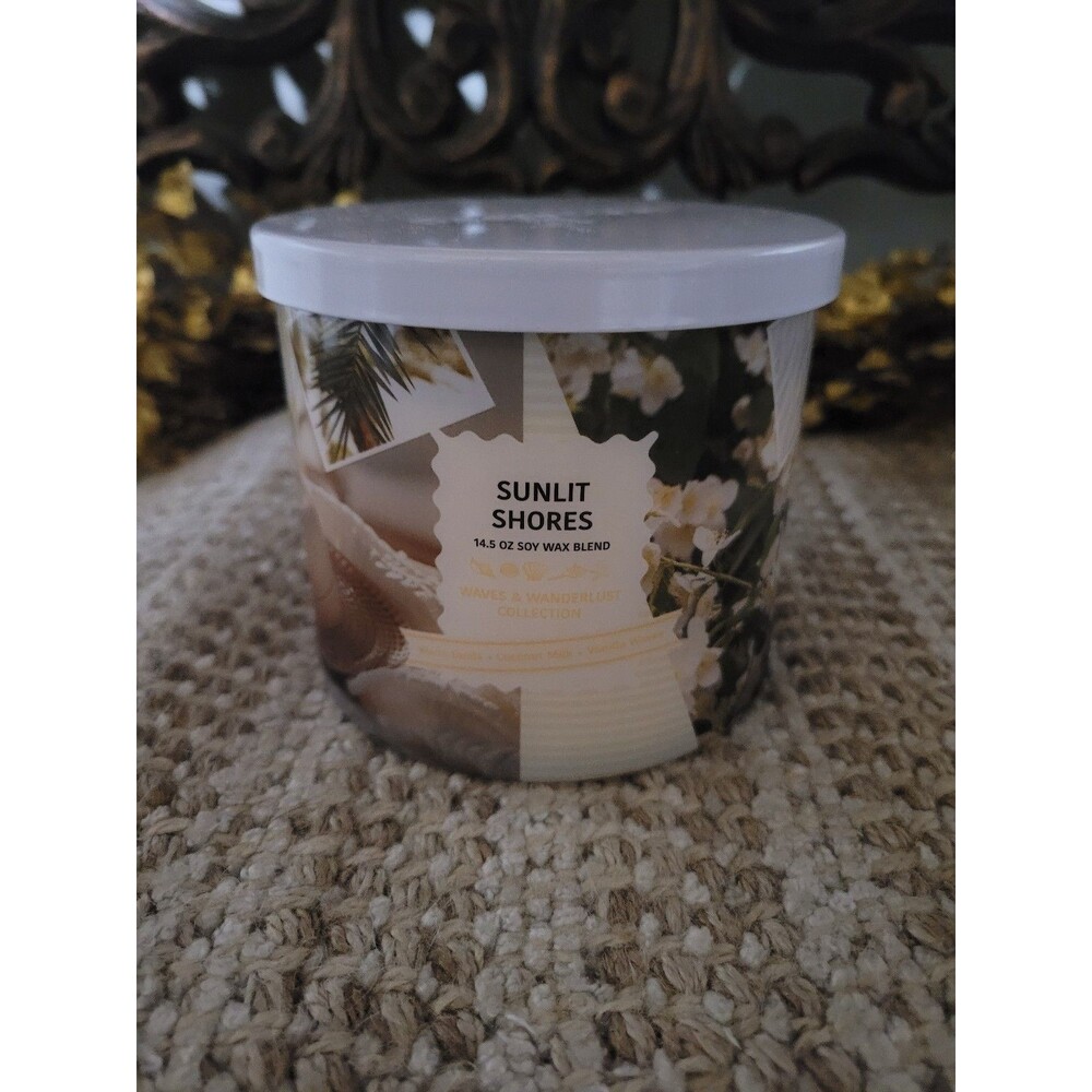 Sunlit Shores - Goose Creek 3-wick Candle